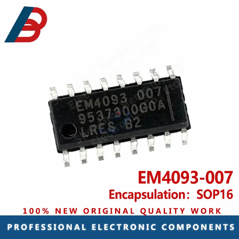 1PCS EM4093-007 auto instrument key anti-theft communication chip IC package SOP16