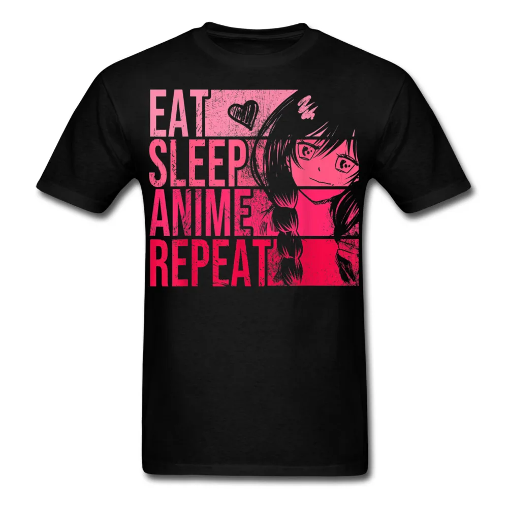 

Eat Sleep Anime Repeat shirt Funny Lovers T Shirt Gift T-Shirt size S-6XL