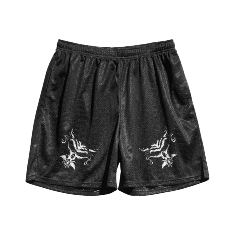 

Мужские спортивные повседневные шорты в стиле Dark Hardcore Style Brock Lesnar, черные, минималистичные, летние, дышащие, быстросохнущие