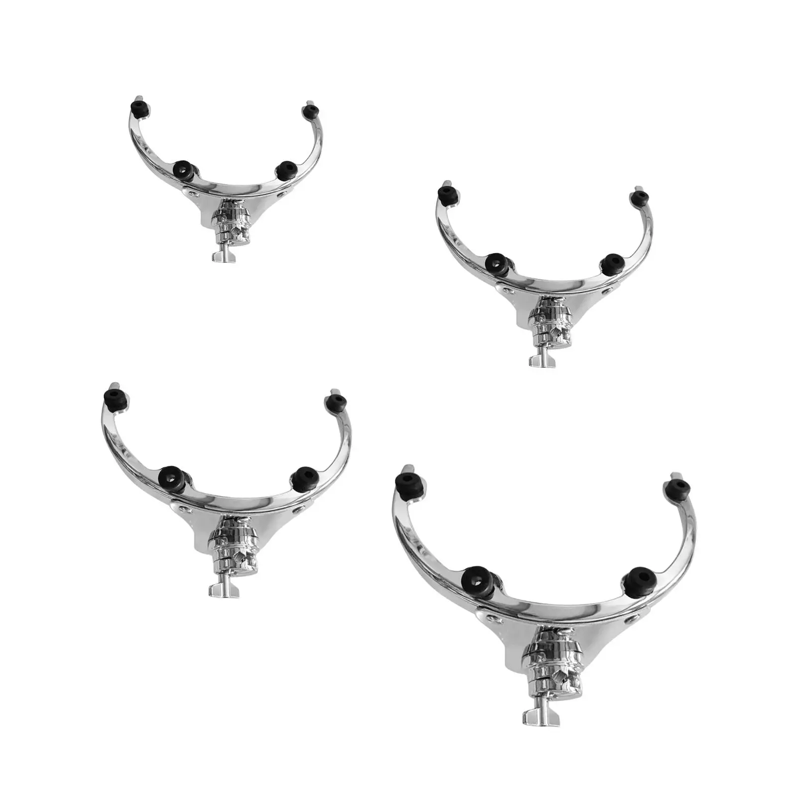 

Cast Mounting Drum Parts Drum Set Accessory Tom Drum Percussion Mount Drum Suspension Bracket for Instrument Drum Accessories