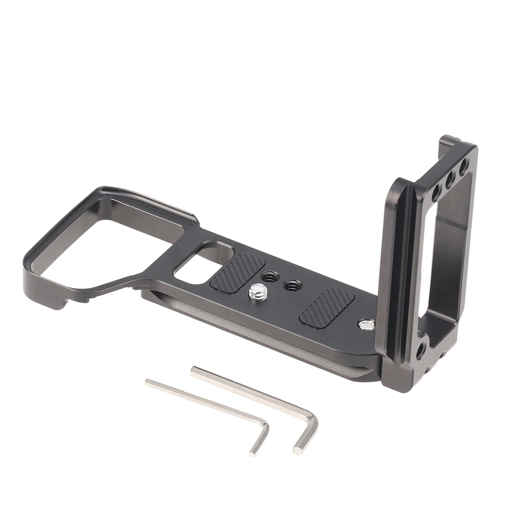 FOTGA L Bracket Plate Quick Release Vertical Grip Holder with 1/4'' Screw For Sony Alpha A9 A7RIII A7III Arca-Swiss ilce-9 Plate