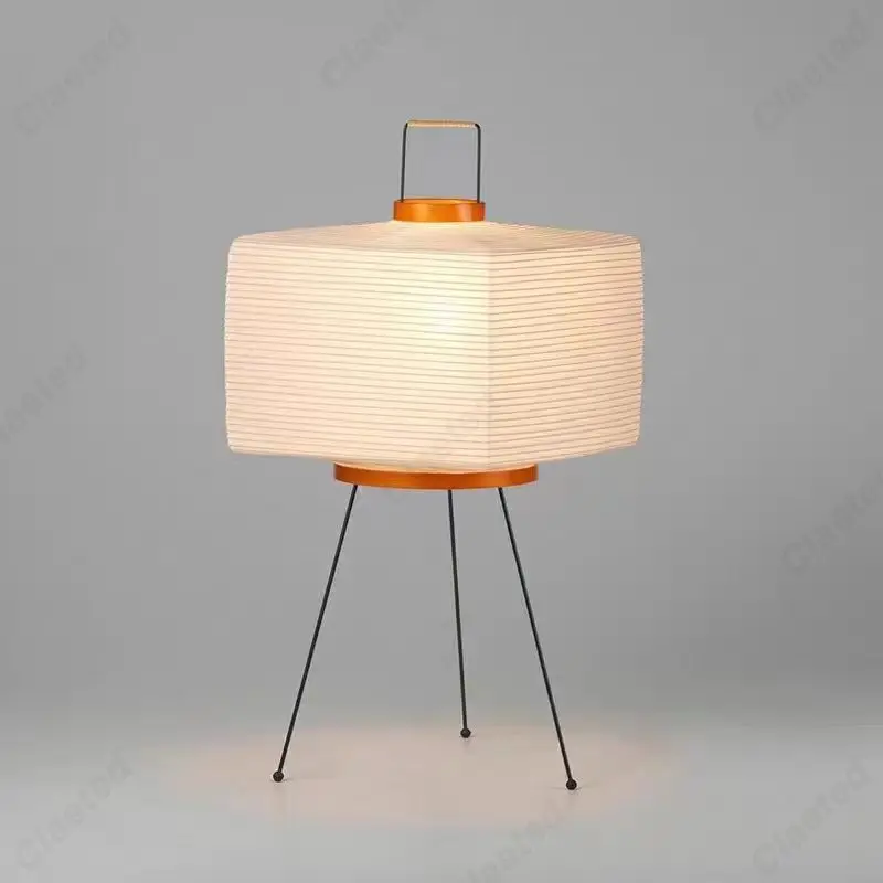 Creative LED Rice Paper Table Lamp Living Room Art Decoration Bedroom Bedside Atmosphere Decoration Lighting Fixtures