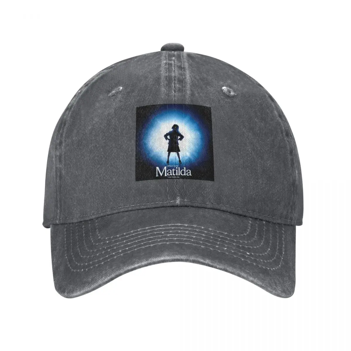 Roald Dahl Matilda The Musical Baseball Caps Fashion Washed Denim Hats Outdoor Adjustable Casquette Sports Baseball Cowboy Hat
