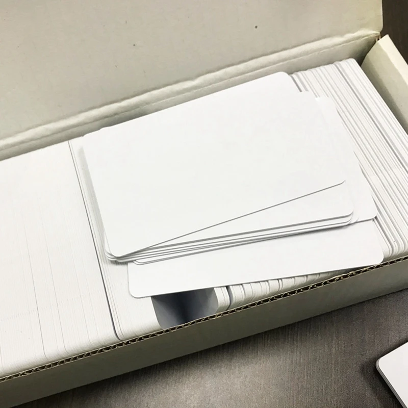 250 PVC Plastic Business Cards (Without Chip) Hot Stamping And Double-Sided Printing Plastic Cards