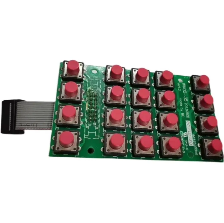 

New WK02-35 20130508 664353ROHS 5G00056-507-7444XS08-10 air conditioner controller button plate