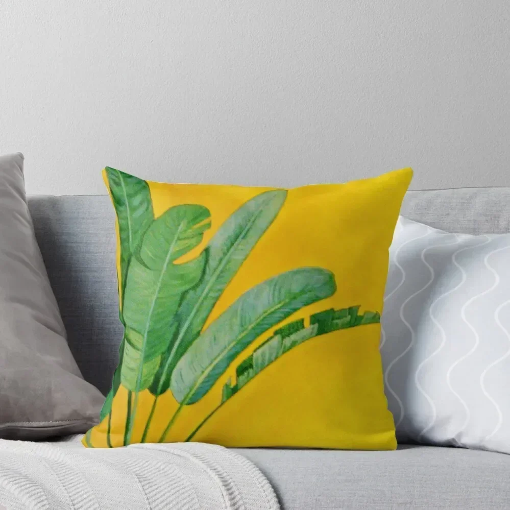 

Banana Palm Throw Pillow Decorative Cushions For Living Room Christmas s Covers Decorative Cushions Decorative Cushion pillow