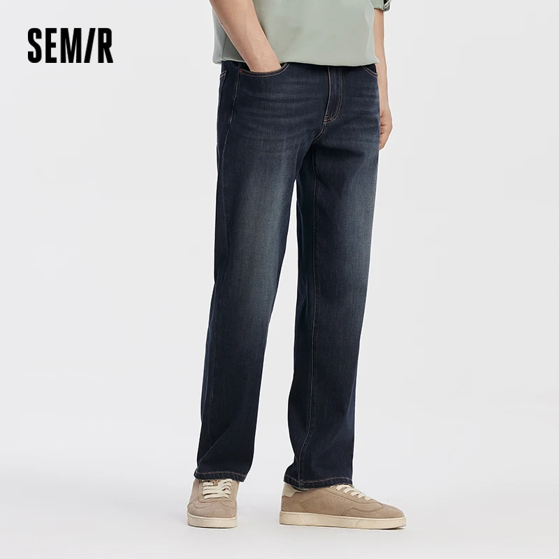 

Semir Jeans Men Commuter Stretch Straight Denim 2025 Autumn Jeans for Man Man Clothes Stretch Denim Comfortable Daily Commute We