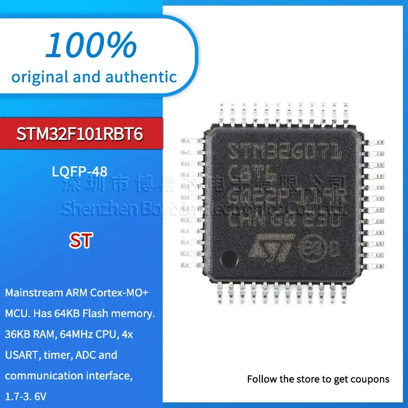 

Brand new original genuine STM32G071C8T6 LQFP-48