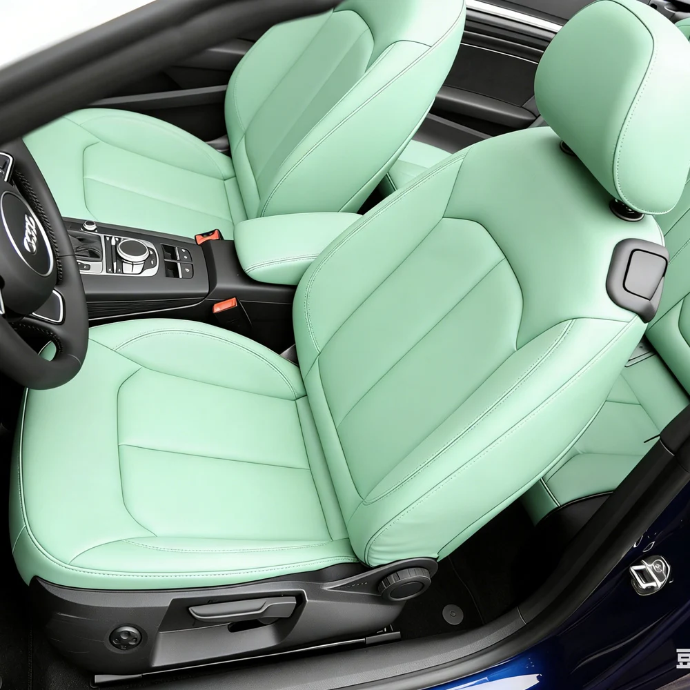 

Car Special Seat Cover For Audi A3 Cabriolet 2015 2016 2017 2018 PU Leather Car Seat Covers Interior Protector Accessories