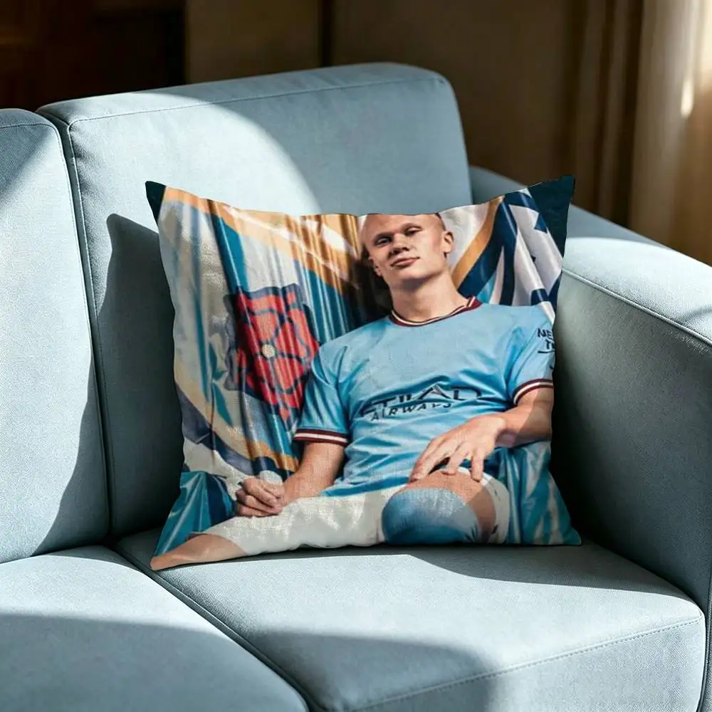 Erling Haaland Pillow cover gift High definition digital printing,Surprise vivid pattern Household. 4