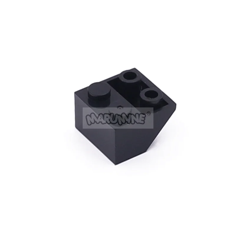 MARUMINE MOC Bricks 100PCS 2x2 45 Inverted Slope Classic Building Blocks Kit Compatible with 3660 City House Roof Accessories image 3