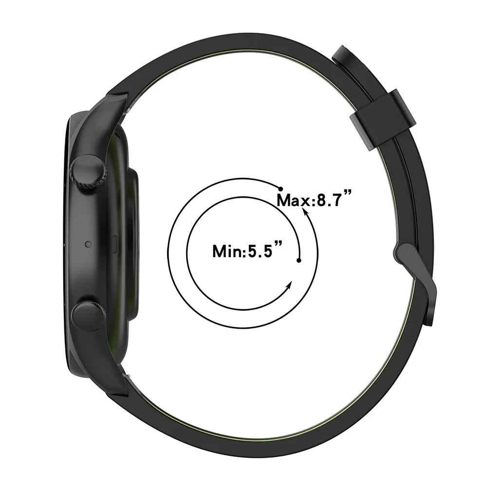 Gts3 pulseira de silicone para amazfit gtr 42mm pulseira de pulso para xiaomi amazfit gts 3 2 2e gts2 mini pulseira bip s u pro pulseira de relógio