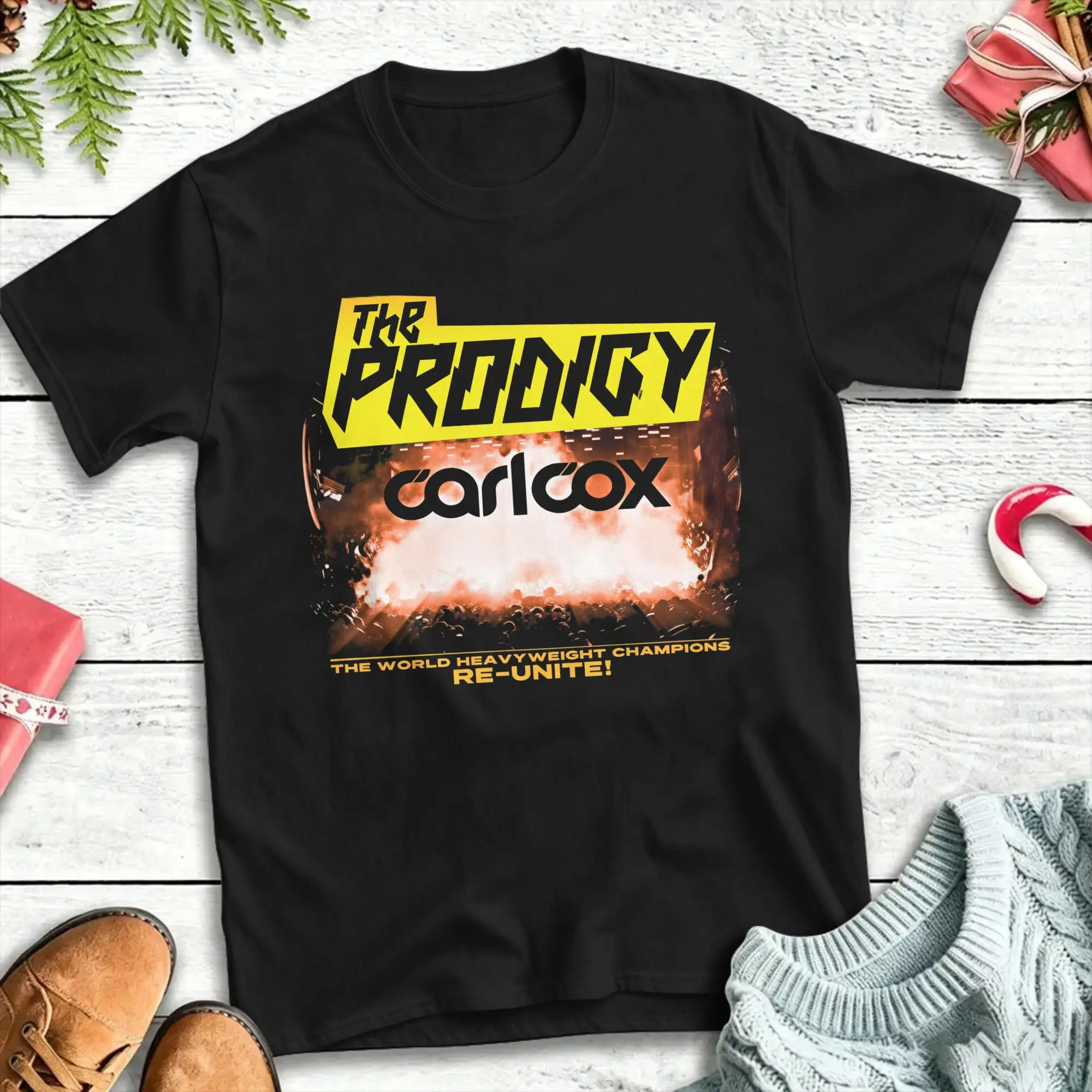 The Prodigy Warriors Dance Tour 2026  T Shirts  100% Cotton Clothes Leisure Short Sleeve Crew Neck Tee Shirt Original T-Shirts