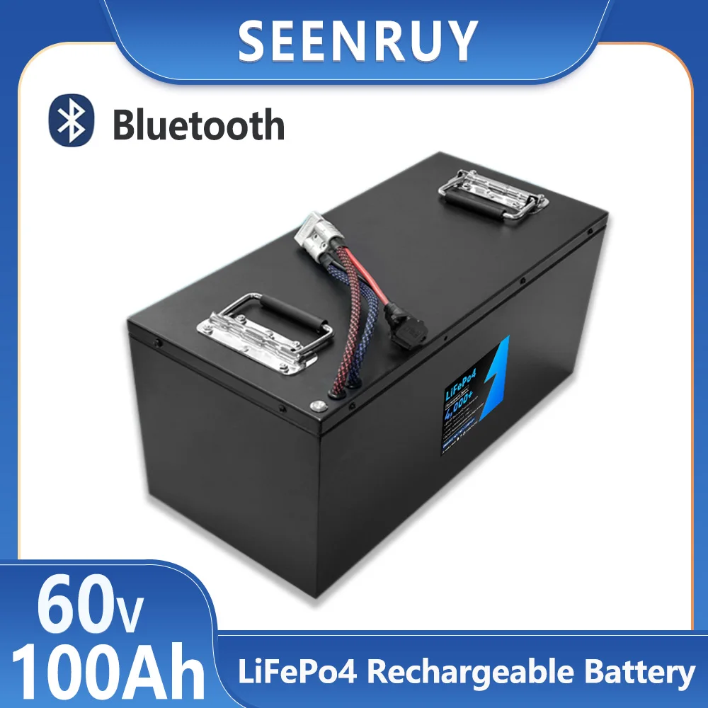 

60v 100AH Lifepo4 With Charger Lithium Iron Phosphate Battery Pack Perfect For Sightseeing car tricycle mobility scooter