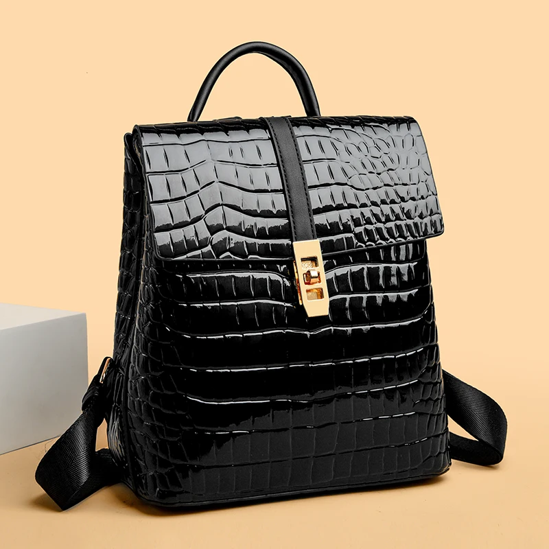 

2025 Women Leather Backpacks High Quality Female Vintage Backpacks For Girls New High Capacity Travel Backpack Ladies Sac A Dos