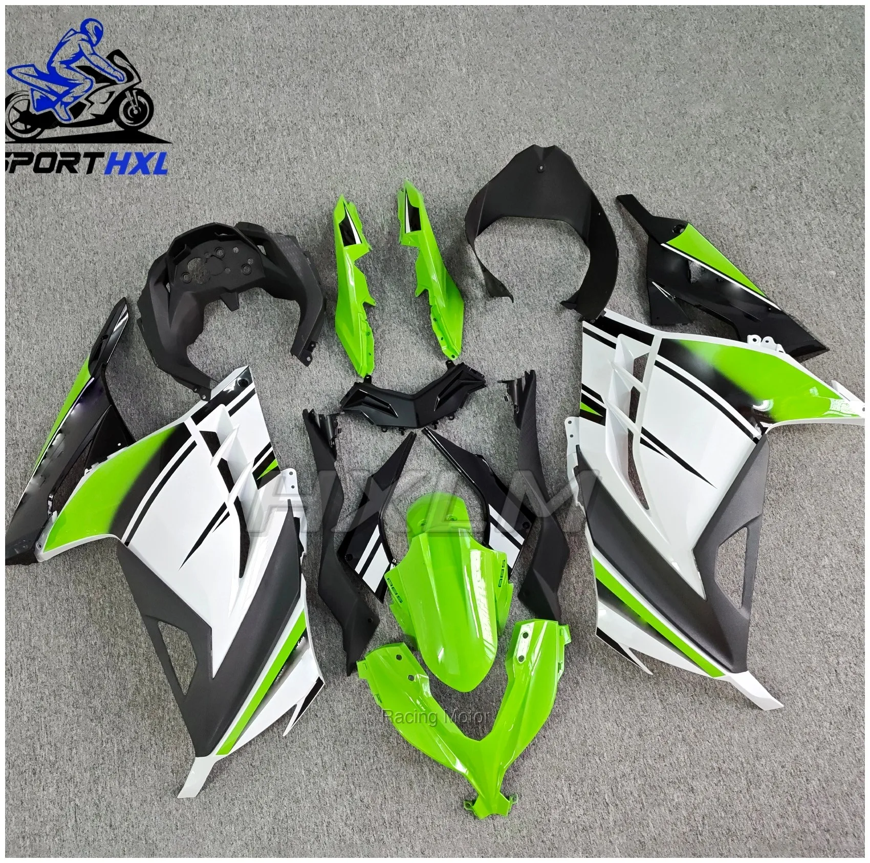The ABS Motorcycle full Fairing Kit Fit For KAWASAKI NINJA300 ZX300 Custom Fairings Kits Bodywork Shell | Racing Motor Store