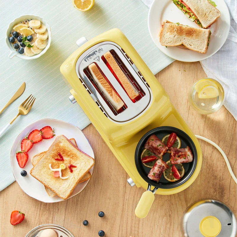 DSL-A02Z1 Multifunctional High Value Bread Machine Home Multifunctional Frying Pan Breakfast Machine Automatic
