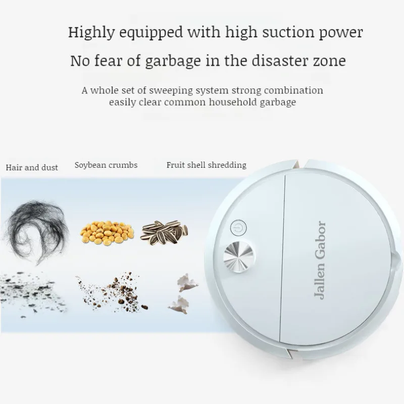 Home Intelligent Sweeping Robot Smart Mini Cleaning Machine Big Suction Power Suction Sweeping Mopping Dodging Robot