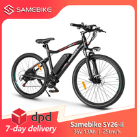 Samebike SY26-ii Electric Bicycle for Adults Mountain Bike 250W 36V 13Ah Removable Battery 26\