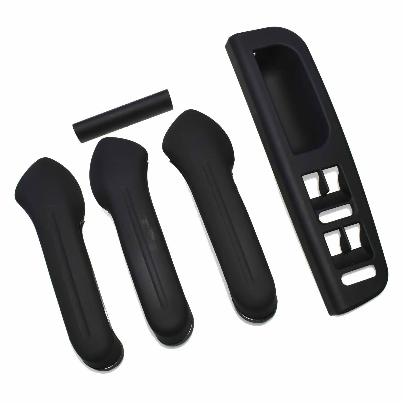 5-piece set suitable for VW Golf MK4 black inner door grab handle cover switch border decoration new product-