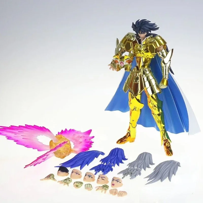 

In Stock CS Model Saint Seiya Myth Cloth EX Gemini Saga with Galaxian Explosion Gold/24K/OCE Knights of The Zodiac Action Figure