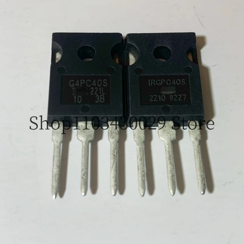 10Pcs Genuine IRG4PC40S G4PC40S TO-247 60A 600V IGBT Power Tube