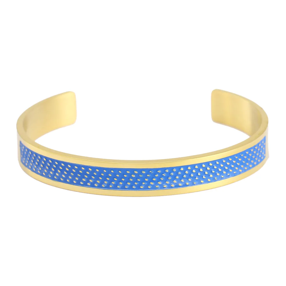 

Beautiful Fashionable Stainless Steel Wire Bracelet Ripple Men's Four Color Men's Geometric Hip-Hop Jewelry Wholesale Gift