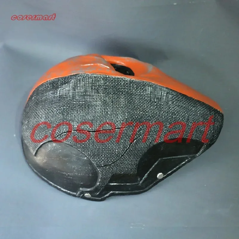 Versión casco naranja Arkham Deathstroke máscara accesorios de Cosplay uso de Halloween