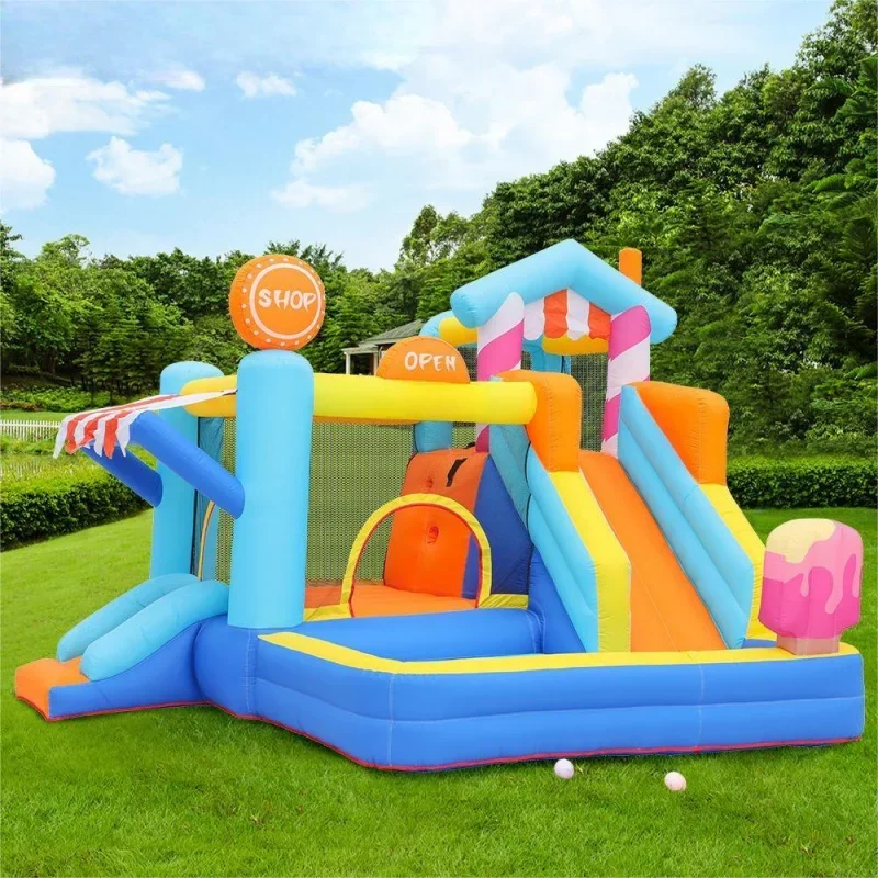 high quality air castle inflatable house slide inflatable jumping castle air bouncer for sale