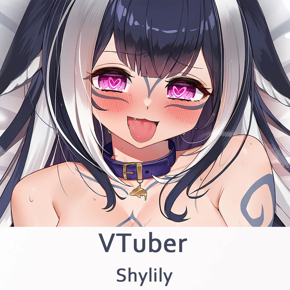 

VTuber Shylily Dakimakura Waifu Pillowcase 2-Side Print Pillow Case Hugging Body Cushion Cover Otaku Gift