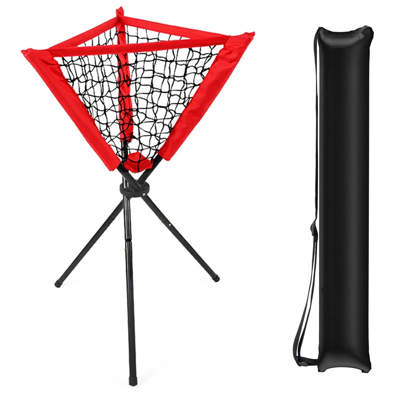 Training Equipment Detachable Batting Tee Rack Practice Pitching Ball Storage Baseball Caddy Softball Coaching Accessories