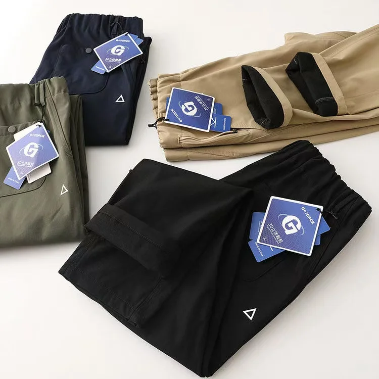 

Мужские мягкие водонепроницаемые зимние брюки с прямыми штанинами на подкладке в американском стиле, длинные брюки для работы на открытом воздухе