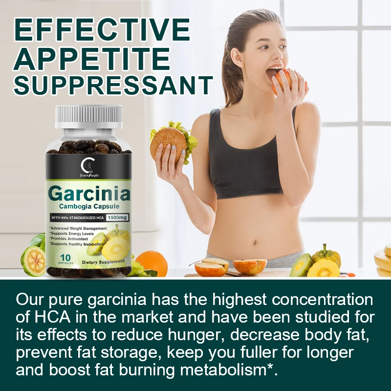 GPGP Greenpeople Garcinia Cambogia Capsule Original Fat Burning & Cellulite Burner Detox Weight Loss Product For Women & Men