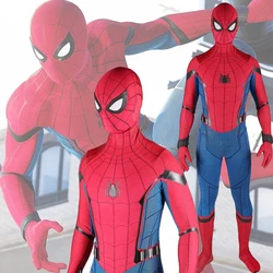 Tom Holland Home Coming Spiderman Cosplay Costume 3D Printed Zentai Suits Halloween Costume Bodysuit for Adult Boys