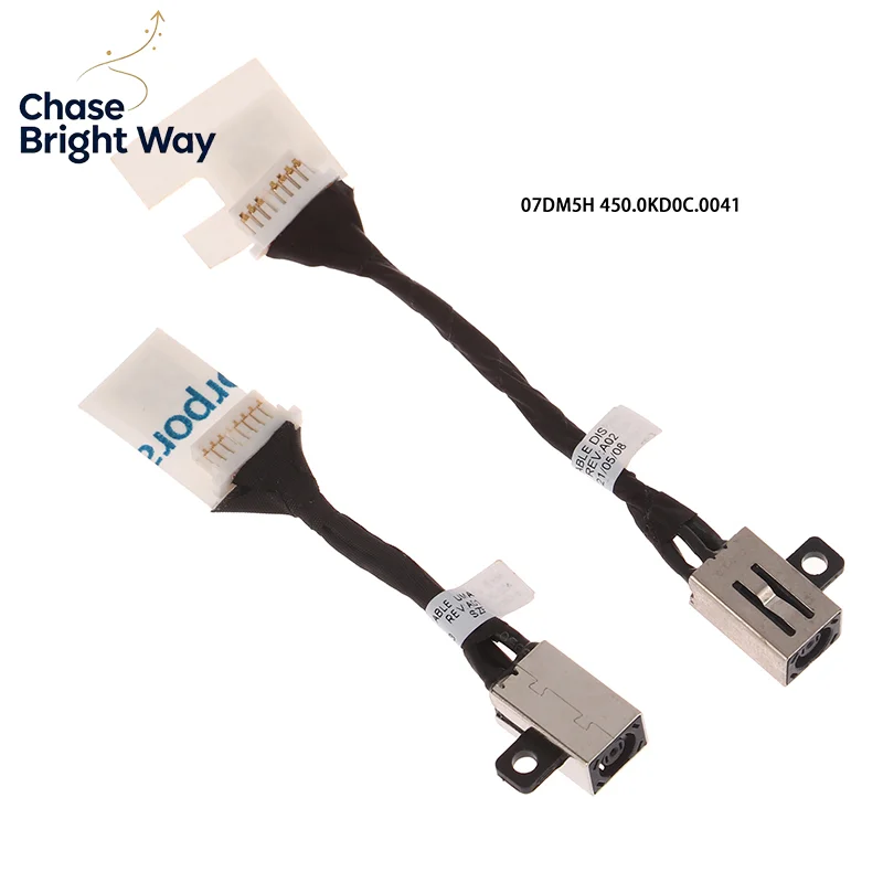 For  Latitude 3410 3510 E3510 E3410 Laptop Charging Flex Cable 07DM5H 0N8R4T DC Power Jack cable