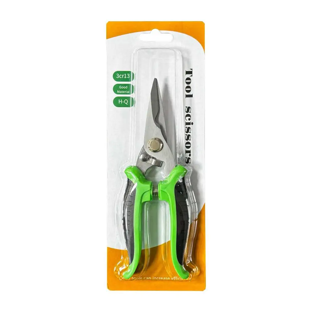 1PC Stainless Steel Electrician Scissors Multifunction Groove Manually Wire Steel Hand Cutting Shears And Thin Plate Tools N2M6