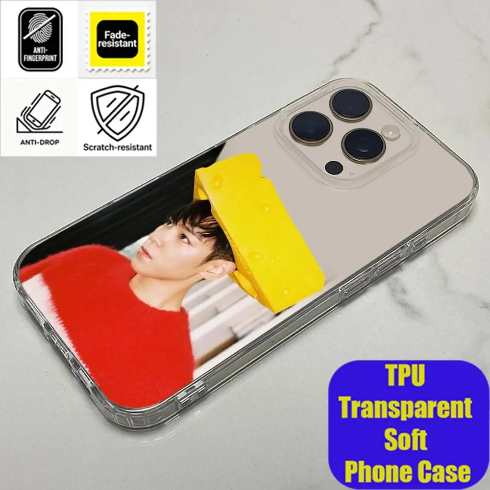 

For T-TOP Choi Seung Hyun Phone Case iPhone 15,16,11,14,13,17,12,Air,Mini,Pro,Max,Plus,E Clear Silicone Shell