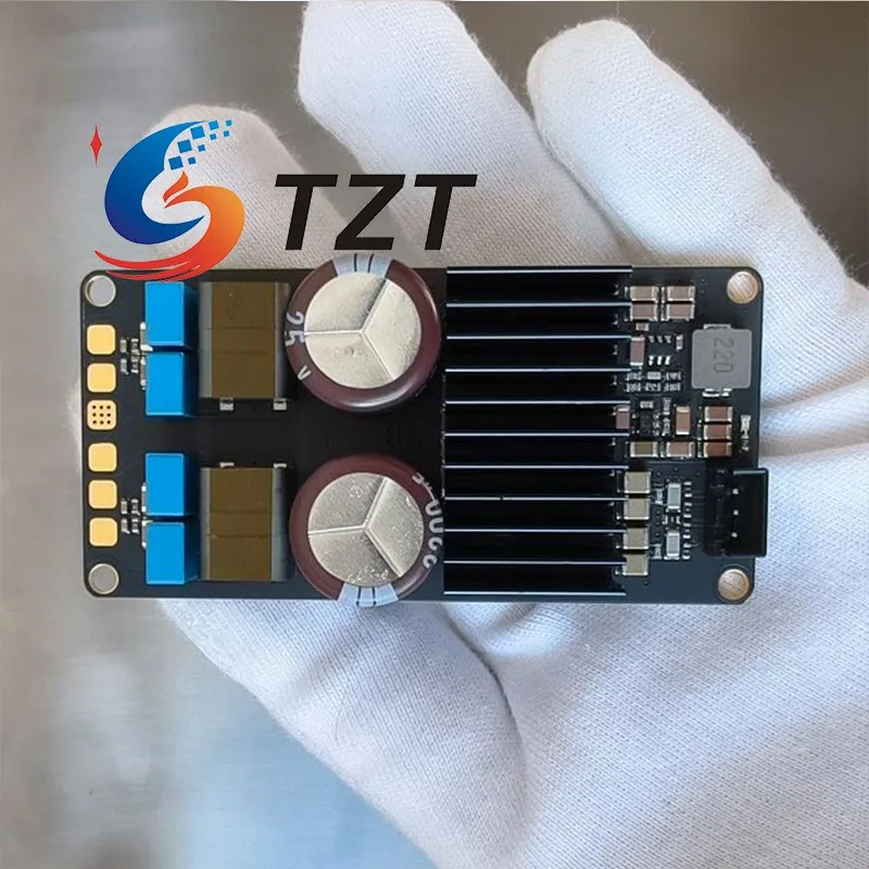 TZT 2x60W High Power 2-Channel Stereo TPA3221 Power Amplifier Board HiFi Digital Audio Amplifier Module for Sound System
