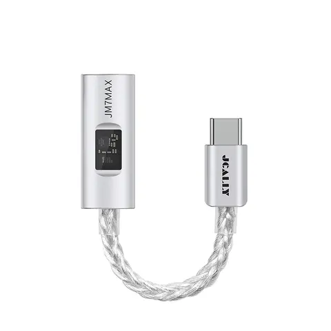 AudioneJCALLY JM7USB TypeC/Light-ning-3.5mm 디지털 오디오 케이블 DAC CX31993 Android/Apple 어댑터 디코딩 Amp 32bit/384KHz