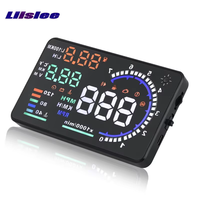 Full Function HUD Car Head Up Display For Nissan Kicks 2016-2018 OBD Data Projector Windshield Safe Driving Scree