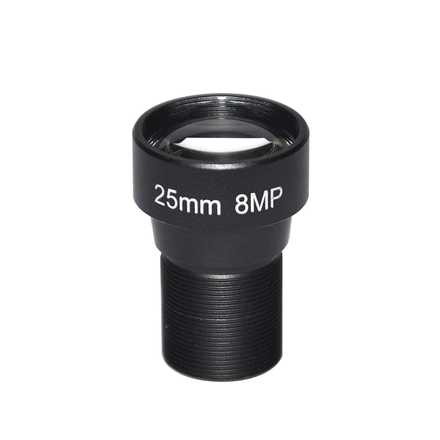 8MP 25mm M12 Mount F1.6 CCTV Fixed Iris Lens for Security Camera System High Resolution Surveillance Lens
