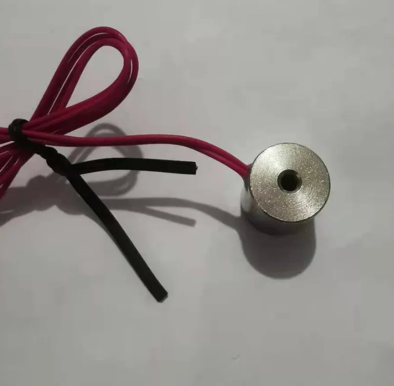 12 Cup Type Electromagnet High Performance 12mm Diameter 1kg Strong Suction Force P12/12 for Electronics Market