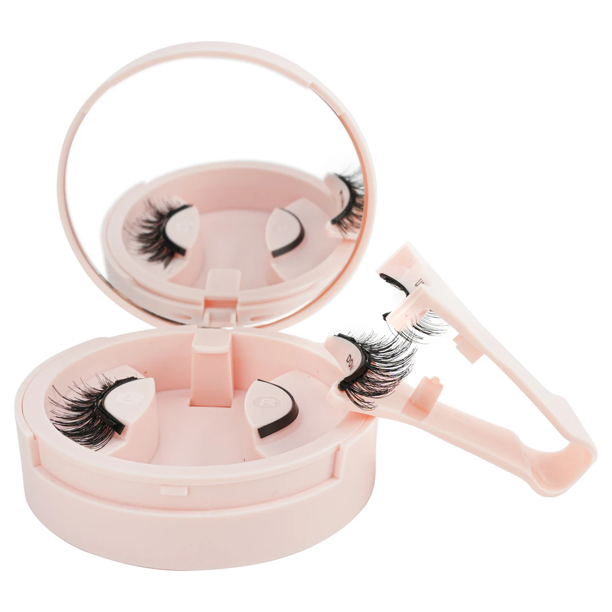1 Pair Cat Eye Magnetic Eyelashes Set Natural Light Eyelash Extension Tools Reusable False Eyelashes With Tweezers Makeup New