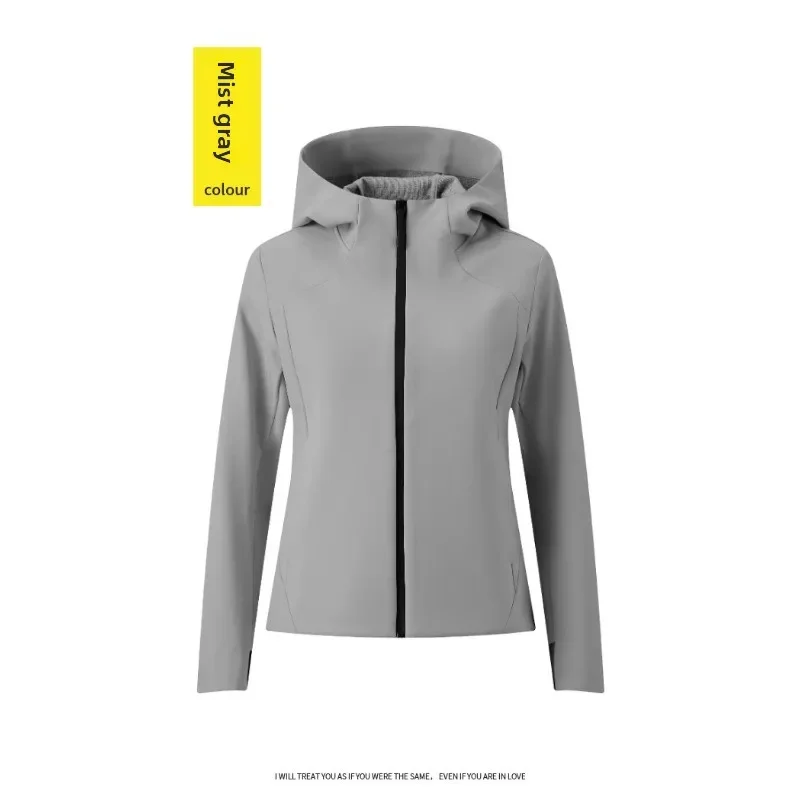 Man Spring Autumn Outdoor Mountaineering Camping Leisure Hooded Ferrari Jacket Fashionable Windproof Breathable Warm Couple Coat