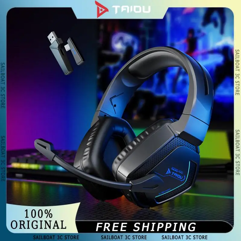 

TAIDU T01 Wireless Bluetooth Headphone With Mic 4-Mode Low Latency Long Endurance Ergonomics E-sports Gaming Headphones Custom