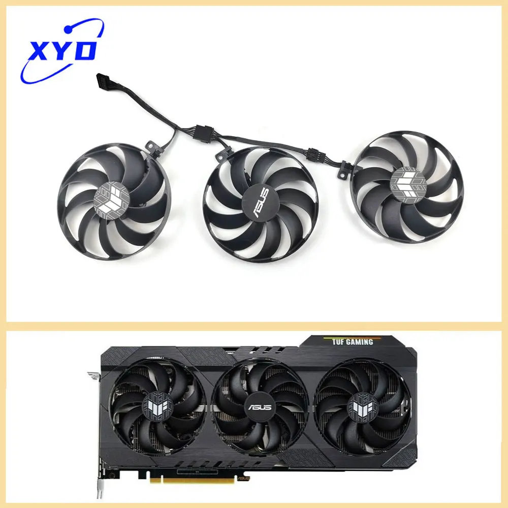 

NEW CF9010U12D 88MM 7PIN RTX 3070 3080 GPU Fan For ASUS TUF RTX 3060 3060TI 3070 3070TI 3080 3090 Graphics card cooling fan ﻿