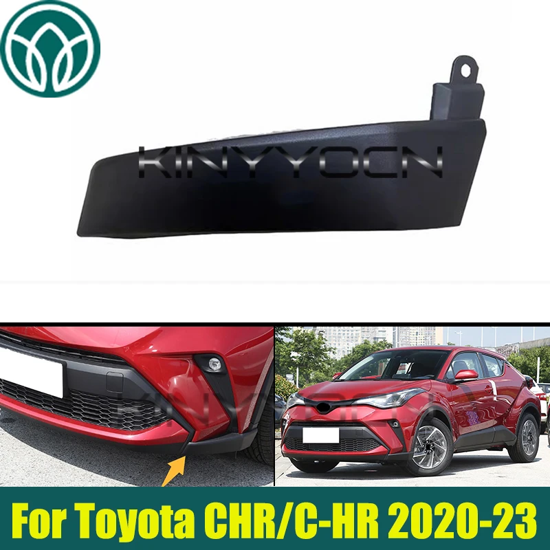 

Угловая крышка бампера для Toyota CHR/C-HR 2020 2021 2022 2023 76851-F4020-BBL/76852-F4020-BBL Угловая крышка переднего бампера