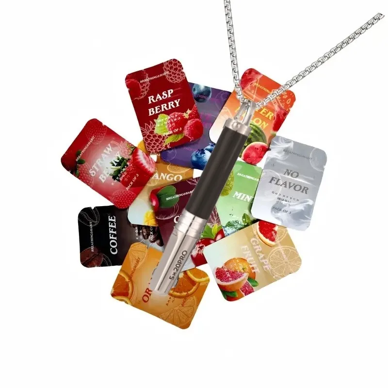 Breathing necklace, meditation whistle - Reduces stress and anxiety, helps change bad habits
