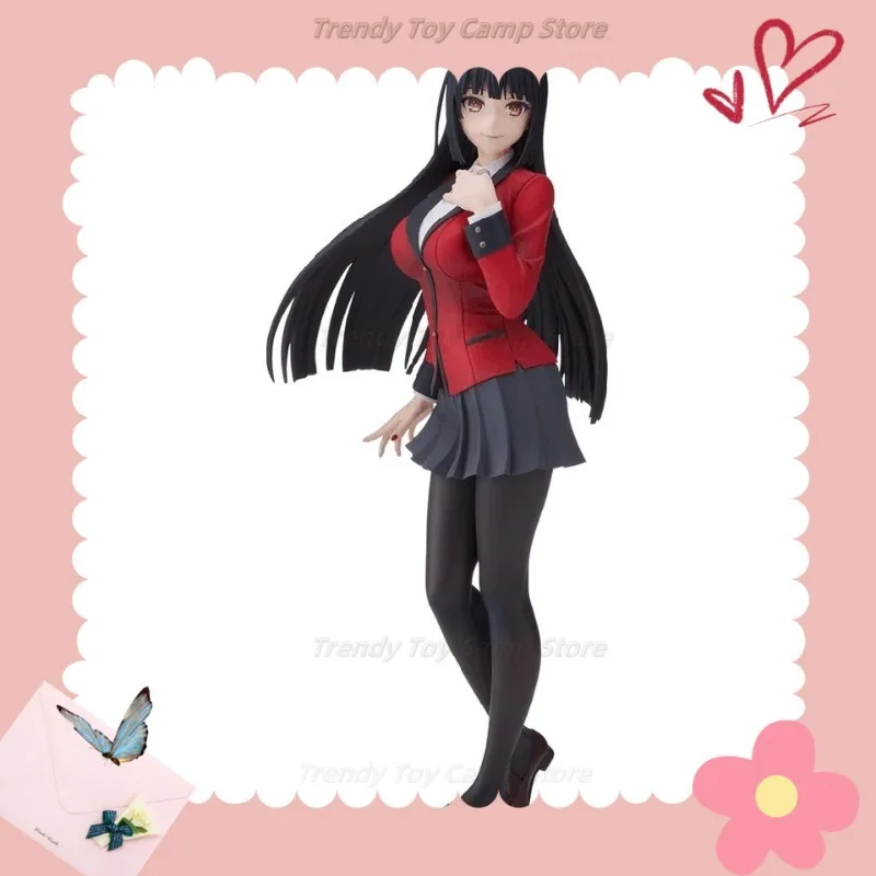 

[24-часовая доставка] Оригинальная оригинальная игрушка Kakegurui 16,5 см Jabami Yumeko, модель игрушки, подарок на день рождения