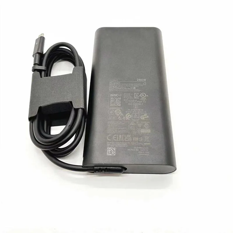 New Original 48V 5.83A 280W USB-C Type-C AC Power Adapter Charger For Dell Pro Max 16 18 Plus FCM1253 LA280PM240